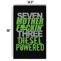 Thumbnail for 7.3 Power Stroke Diesel Flag dimensions