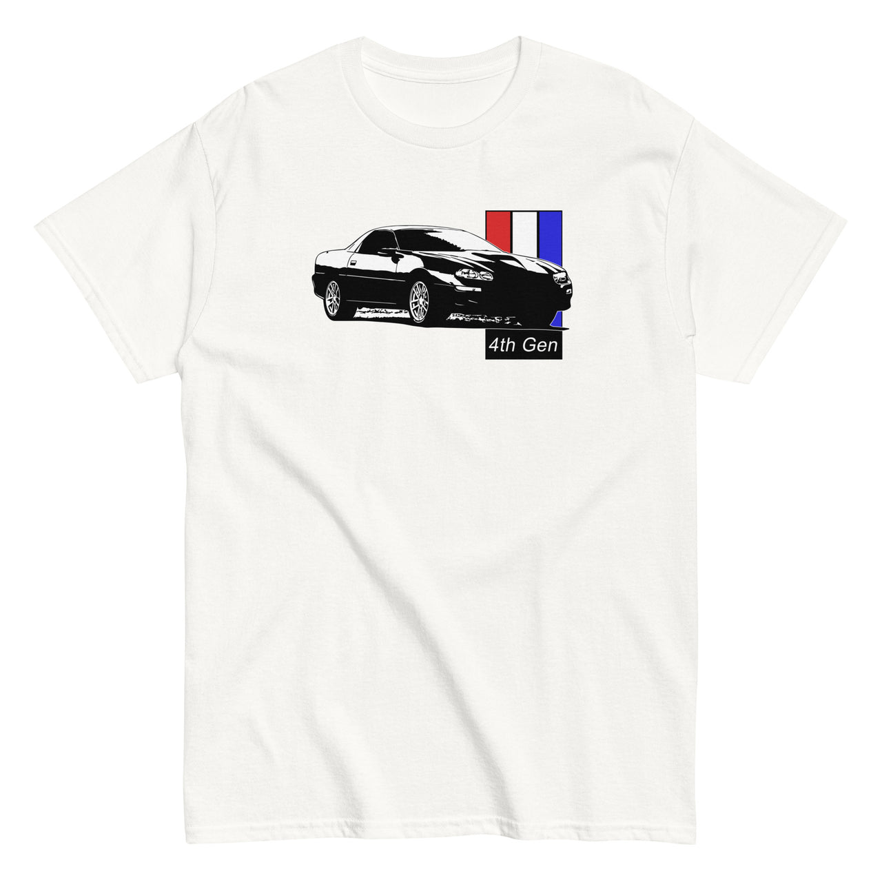 98-02 4th Gen Camaro T-Shirt in white