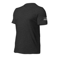 Thumbnail for American Flag Sleeve Print T-Shirt