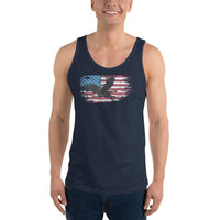 Thumbnail for American Flag Bald Eagle Tank Top