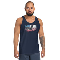 Thumbnail for American Flag Bald Eagle Tank Top
