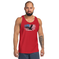 Thumbnail for American Flag Bald Eagle Tank Top