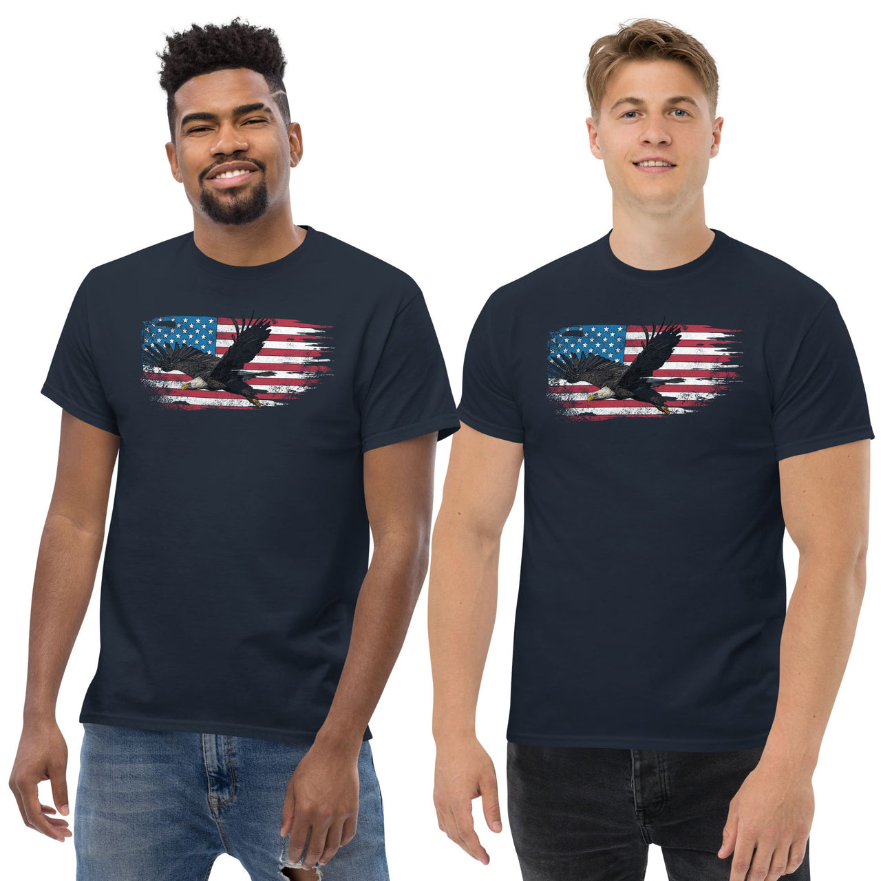 American Flag Bald Eagle T-Shirt