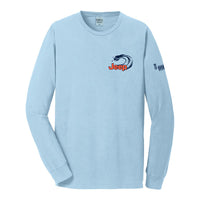 Thumbnail for Mens Jeep® Wrangler Beachin' Good Time Longsleeve T-Shirt - Beach Wash Glacier Blue