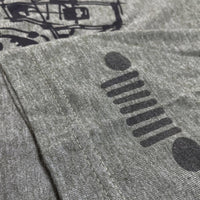 Thumbnail for Mens Jeep® CJ - LDD Series - Triblend Military Green T-Shirt