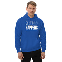 Thumbnail for Car Enthusiast Hoodie, Shift Happens Sweatshirt