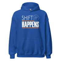 Thumbnail for Car Enthusiast Hoodie, Shift Happens Sweatshirt