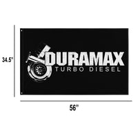 Thumbnail for 6.6 Duramax Diesel Truck Flag, Garage Decor, Dorm Poster, Man Cave Decoration