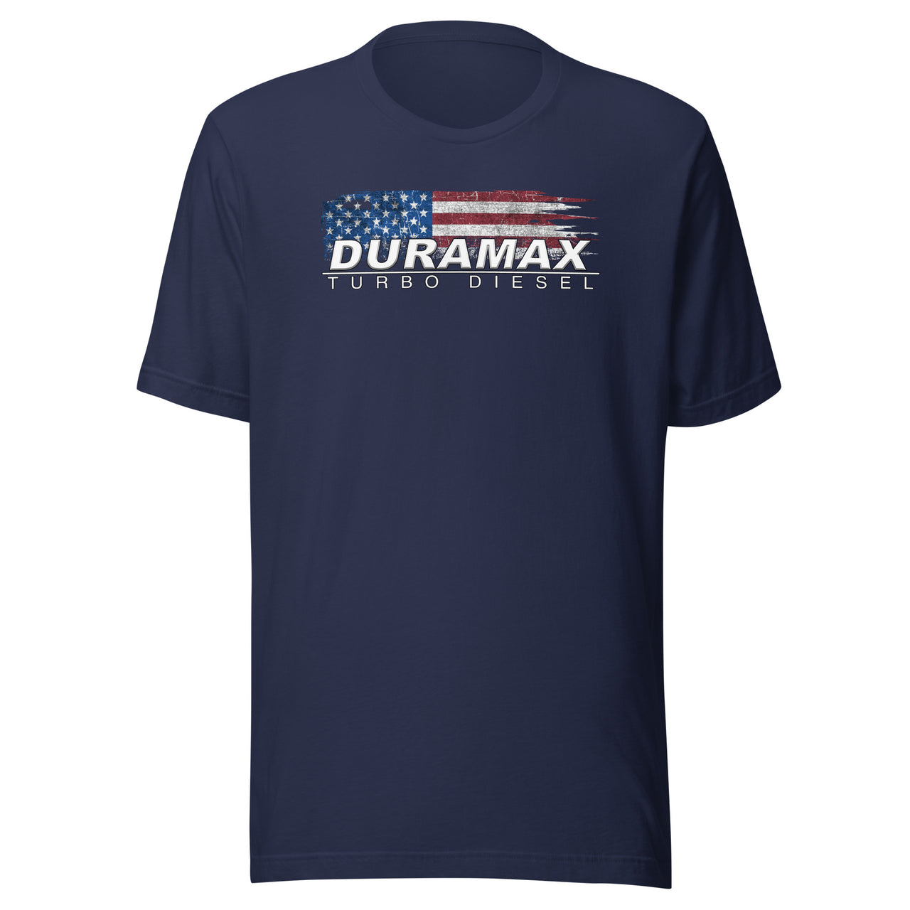 Duramax T-shirt With Patriotic Design in navy