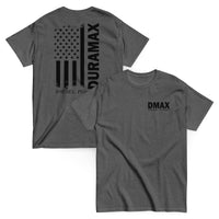 Thumbnail for Duramax Shirt With American Flag Design in Dark Heather
