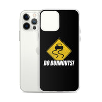 Thumbnail for Funny Car Enthusiast Burnout Sign Phone Case for iPhone®