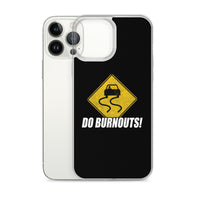 Thumbnail for Funny Car Enthusiast Burnout Sign Phone Case for iPhone®