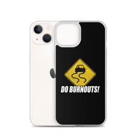 Thumbnail for Funny Car Enthusiast Burnout Sign Phone Case for iPhone®