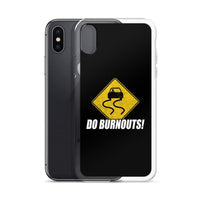 Thumbnail for Funny Car Enthusiast Burnout Sign Phone Case for iPhone®
