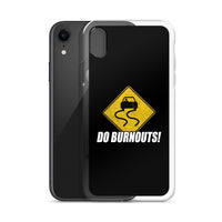 Thumbnail for Funny Car Enthusiast Burnout Sign Phone Case for iPhone®