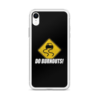 Thumbnail for Funny Car Enthusiast Burnout Sign Phone Case for iPhone®
