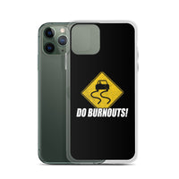 Thumbnail for Funny Car Enthusiast Burnout Sign Phone Case for iPhone®