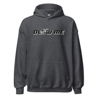 Thumbnail for Funny Car Enthusiast Hoodie Blow Me Turbo Sweatshirt in grey