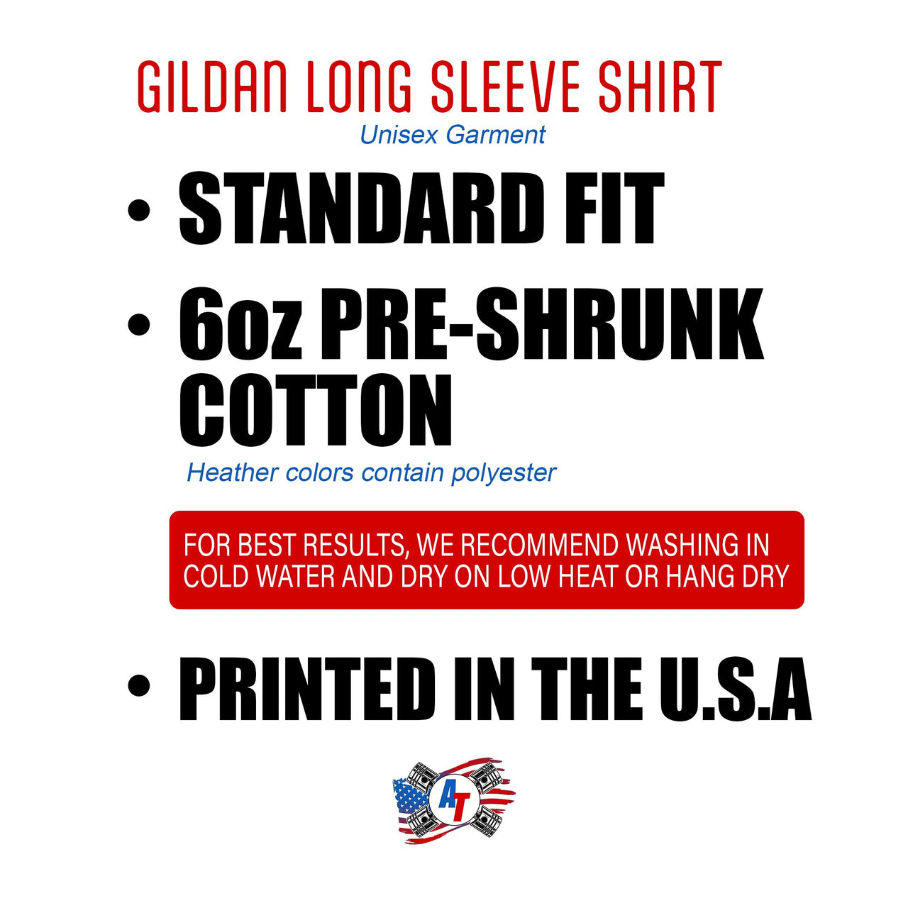 L5P Duramax Shirt American Flag Long Sleeve T-Shirt