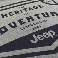 Thumbnail for Mens Jeep® Heritage of Adventure Badge T-Shirt - Olive Green