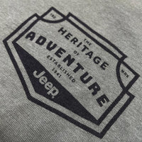 Thumbnail for Mens Jeep® Heritage of Adventure Badge T-Shirt - Olive Green