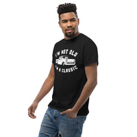 Thumbnail for Im Not Old Im A Classic 57 Chevy Belair TShirt modeled in black 2