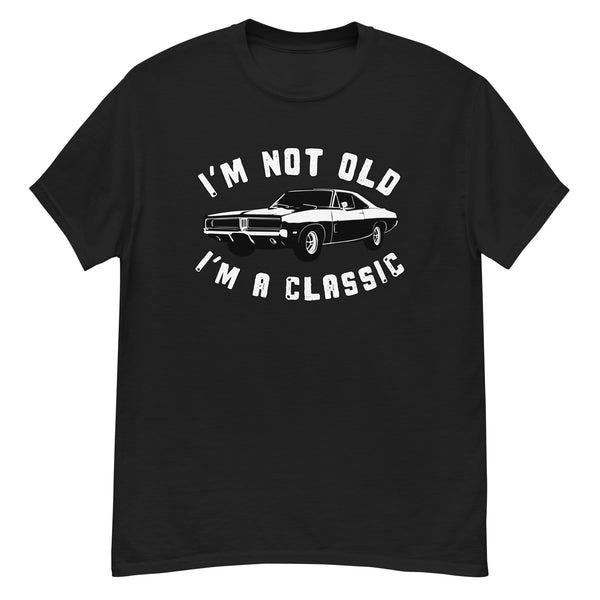 Im Not Old Im A Classic 69 Charger TShirt in black