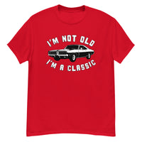 Thumbnail for Im Not Old Im A Classic 69 Charger TShirt in red