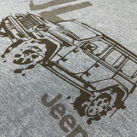 Thumbnail for Mens Jeep® JL Wrangler - LDD Series - Triblend Indigo Blue T-Shirt