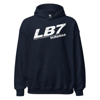 Thumbnail for LB7-duramax-hoodie-front-print-on-navy