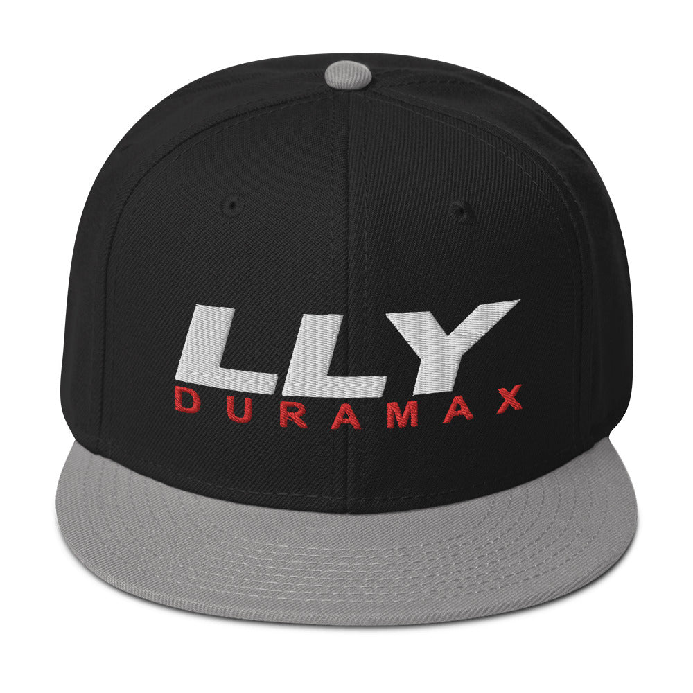 LLY Duramax Snapback Hat black / grey