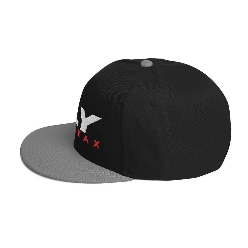 LLY Duramax Snapback Hat black / grey left