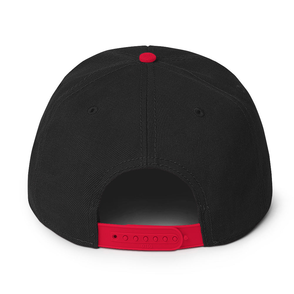 LLY Duramax Snapback Hat red / black back