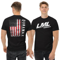 Thumbnail for LML Duramax T-Shirt modeled in black
