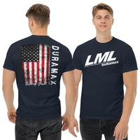 Thumbnail for LML Duramax T-Shirt modeled in navy