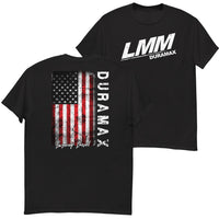 Thumbnail for LMM Duramax T-Shirt Diesel Truck Shirt With American Flag Design in black