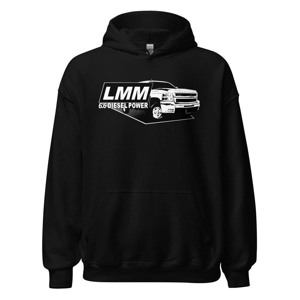LMM Duramax Hoodie Sweatshirt in black