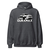 Thumbnail for LMM Duramax Diesel Truck Hoodie Dark Heather