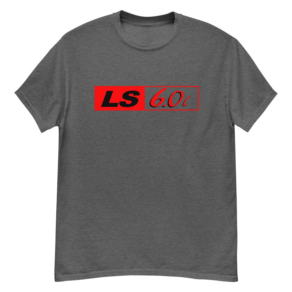 LS2 / 6.0 LS Engine T-Shirt in grey