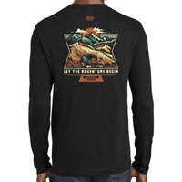 Thumbnail for Mens Long Sleeve Jeep® Dunes T-Shirt - Black