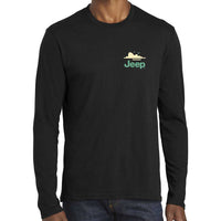 Thumbnail for Mens Long Sleeve Jeep® Dunes T-Shirt - Black
