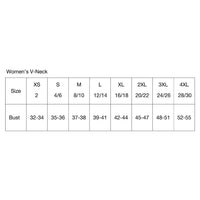 Thumbnail for Ladies Ford Bronco Script V-Neck - Black