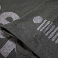 Thumbnail for Ladies Jeep® Text Blackout T-Shirt - Black