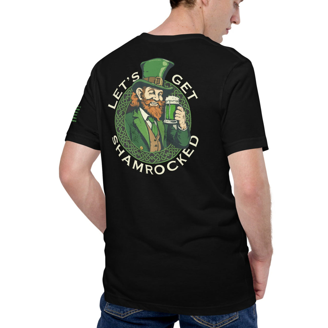 Lets get shamrocked tshirt st-pattys day tee 2