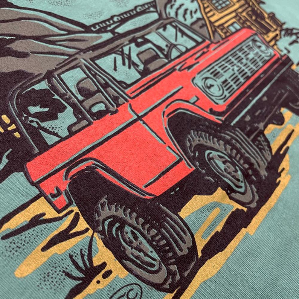 Mens Ford Bronco American Tradition - Cactus Green