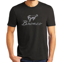 Thumbnail for Mens Ford Bronco Script - Black