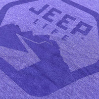 Thumbnail for Mens Jeep® Life Purple Tone Triblend T-Shirt