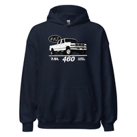 Thumbnail for OBS Crew Cab 7.5l 460 Hoodie in navy