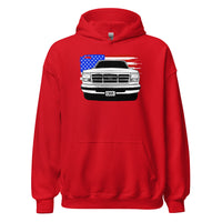 Thumbnail for OBS American Flag - Hoodie Sweatshirt