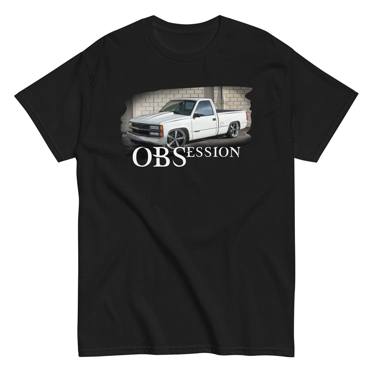 OBS Truck T-Shirt Lowered C1500 in black